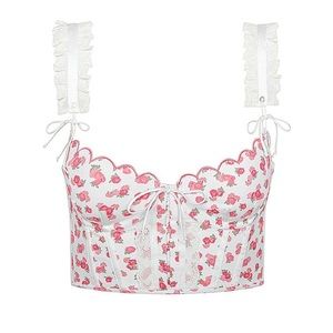 For Love & Lemons Baby Blooms Bustier